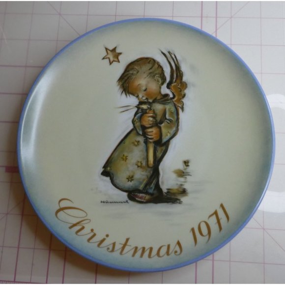 1971 Hummel Collector Series Christmas Plate Ltd First Edition - Picture 1 of 4